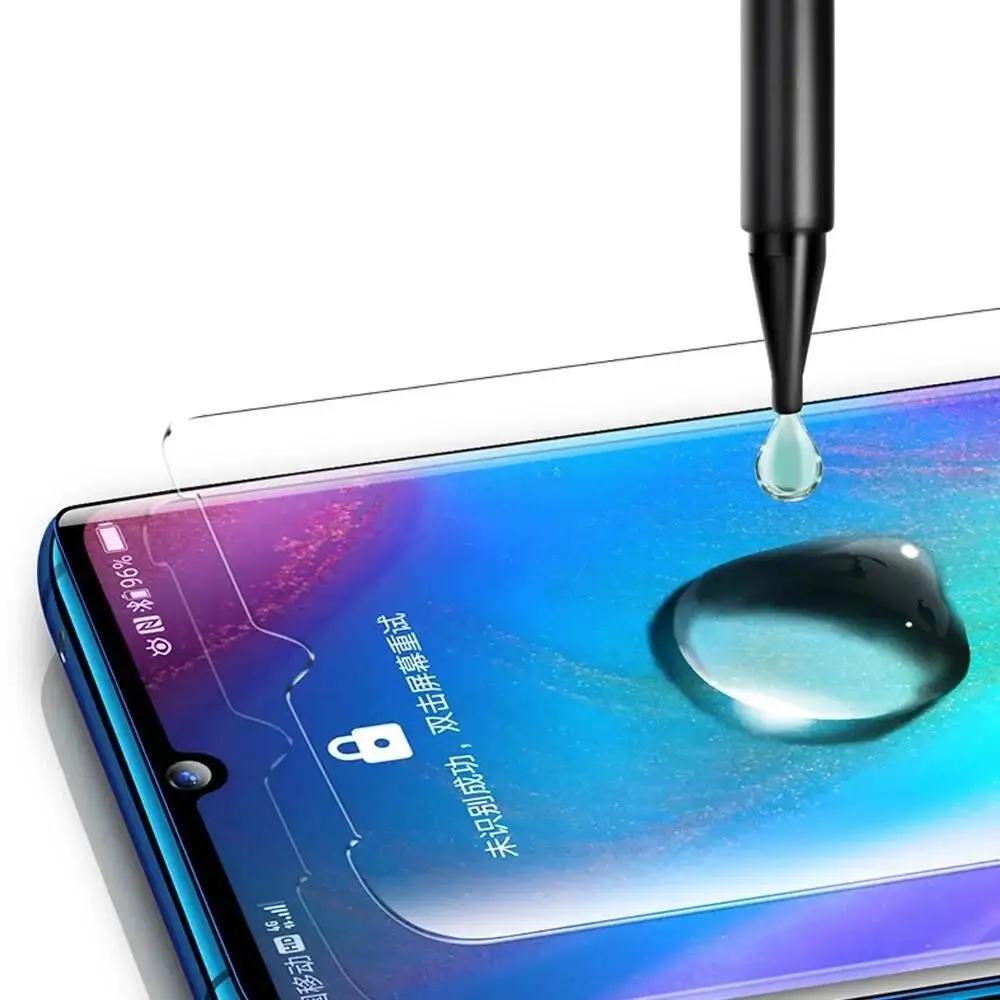 

10D Nano Liquid UV Full Cover Glue Tempered for Huawei P30 Pro MATE 60 40 30 20 PRO Screen Protector For Mate20 Glass