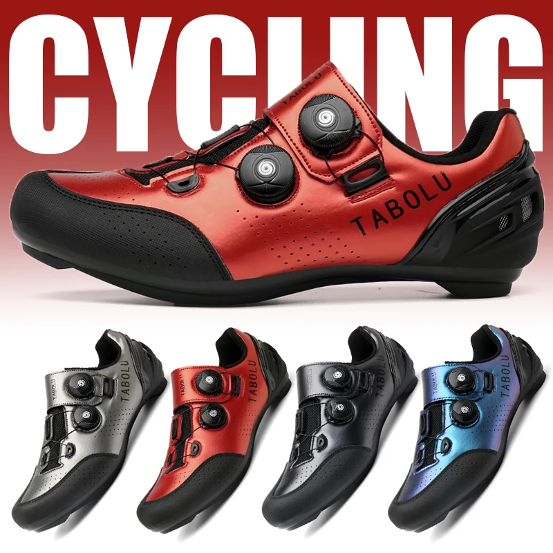 

Trendy couple cycling shoes, sizes 36-47, road bottom cycling shoes, durable and high-quality with locks