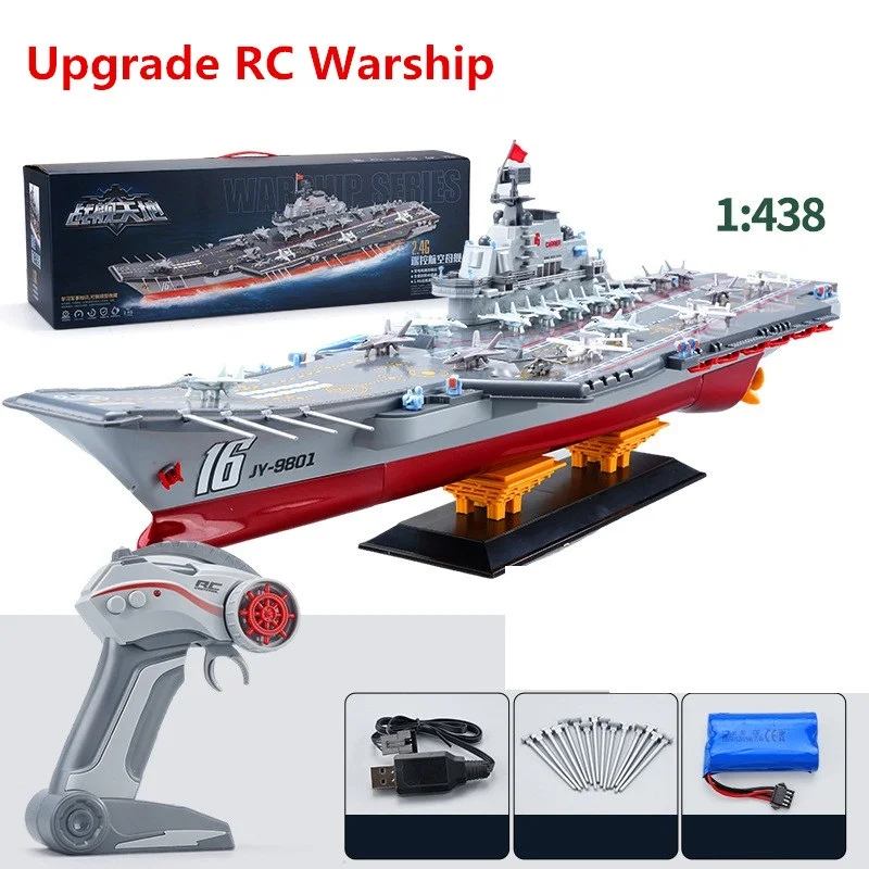 Upgrade RC Warship/Destroyer  26Inch 1:438 Scale Remote Control Ship RC Boat Models For Lakes, Swimming Pools, Ponds