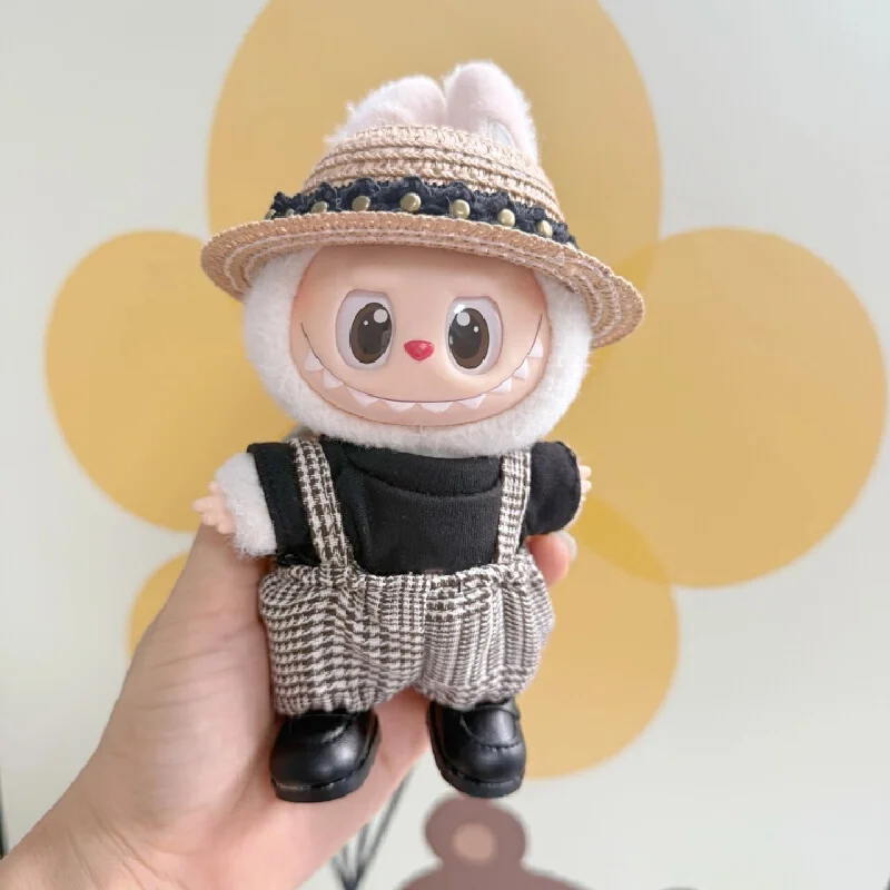 

Just clothes, for LABUBU keychain Labubu, dressing up the little C carrier suit doll in trendy and fashionable Labubu clothes