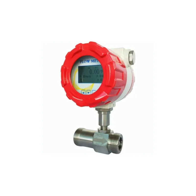 

Hot Sale DN4 OEM Digital Pulse Stainless Steel Flow Meter Hydraulic Oil Tap Water Pure Water Ethanol Turbine Flowmeter