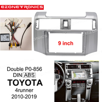 2Din Car DVD Frame Audio Fitting Adaptor Dash Trim Kits Facia Panel 9\