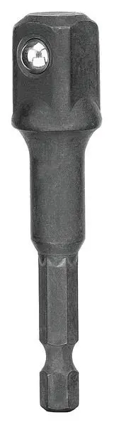 Socket Adapter, 1/4 Hex to 1/2 Sq., PK25