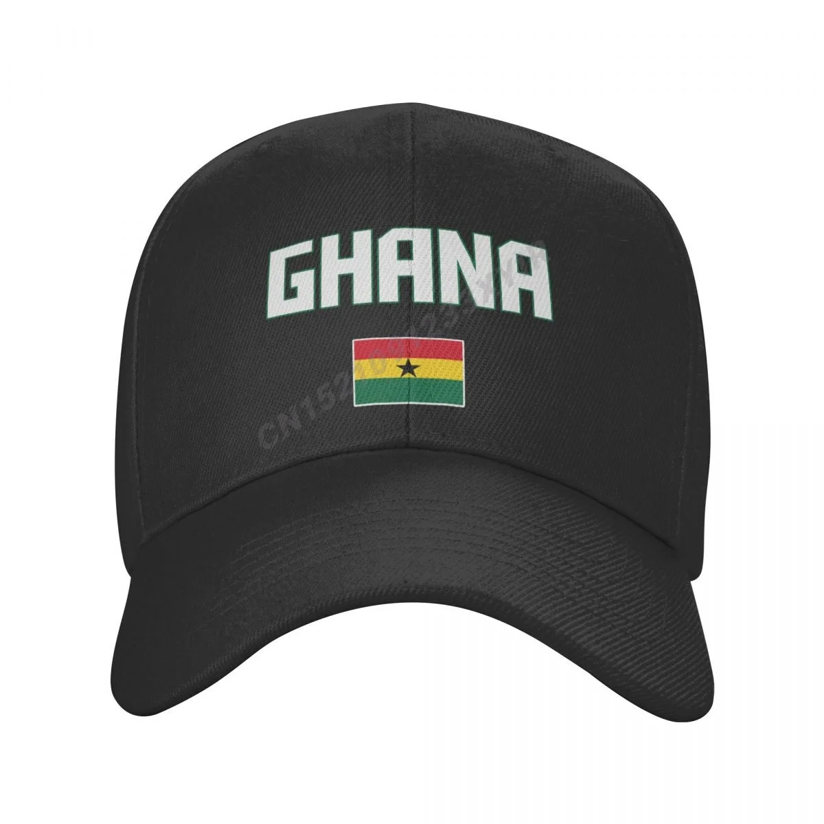 Baseball Cap Ghana Flag Wild Sun Shade Peaked Adjustable Caps for Men Women Print