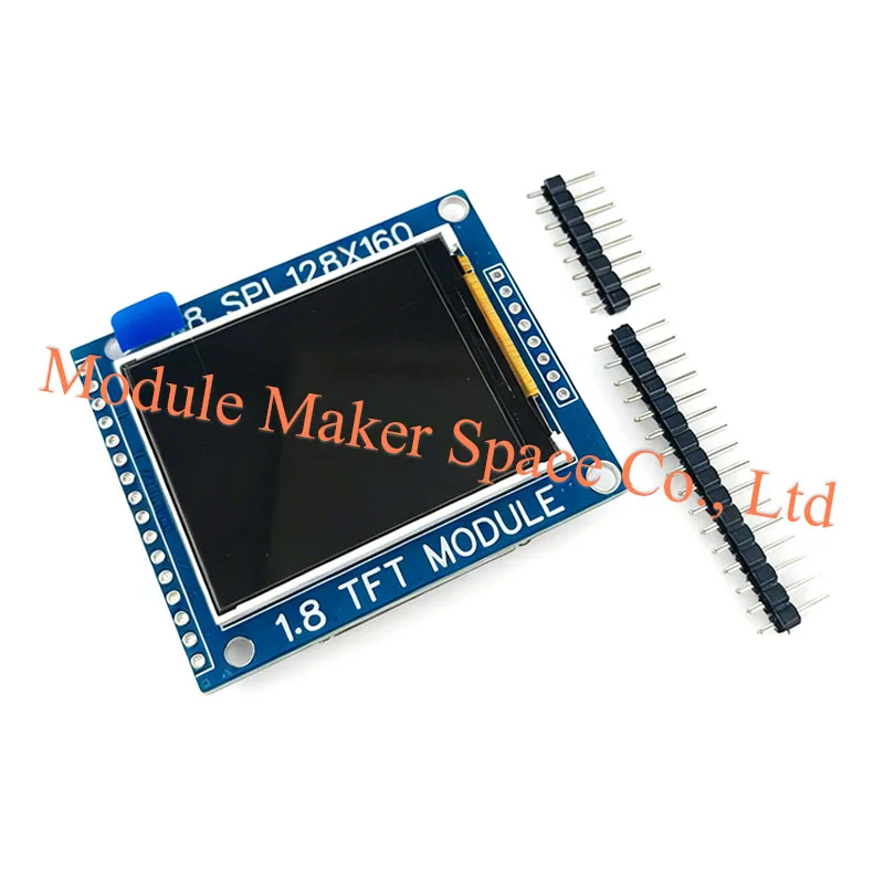 

1.8 Inch Serial SPI TFT LCD Module Display PCB Adapter IC 128x160 Dot Matrix 3.3V 5V IO Inerface Cmmpatible LCD1602 for Arduino
