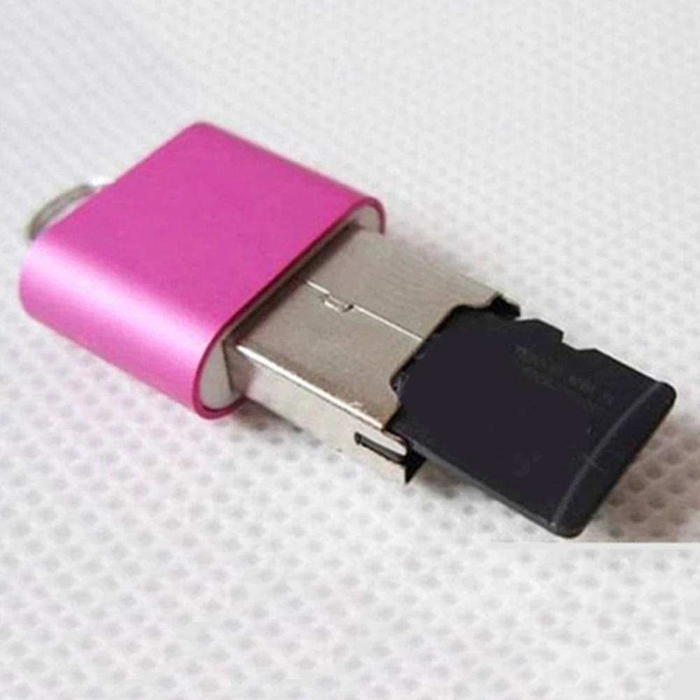 Новый портативный мини USB 2 0 TF T флэш-накопитель адаптер кардридер