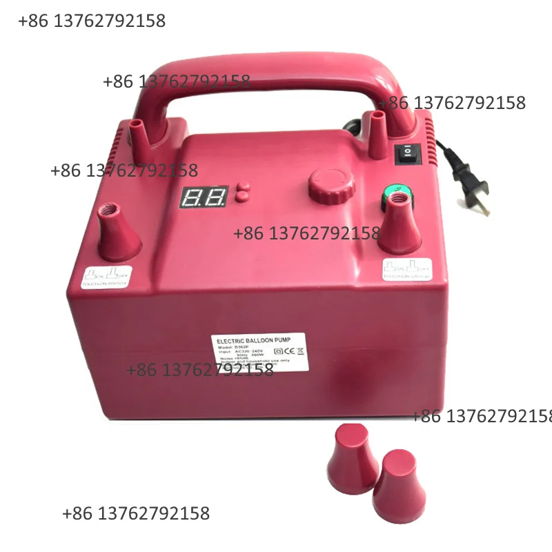 B362P Electric Balloon Inflator Blower Speed & Time Controller For 5 Inch Round Latex Balloon Party Supply Equipment