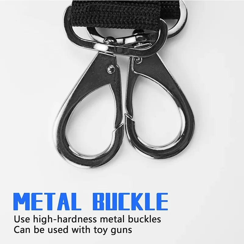 Bandolera para pistola de juguete, balas suaves, correa para el hombro, Clip ajustable, cargador, dardos, cinturón de almacenamiento de munición, Compatible con Nerf Blasters