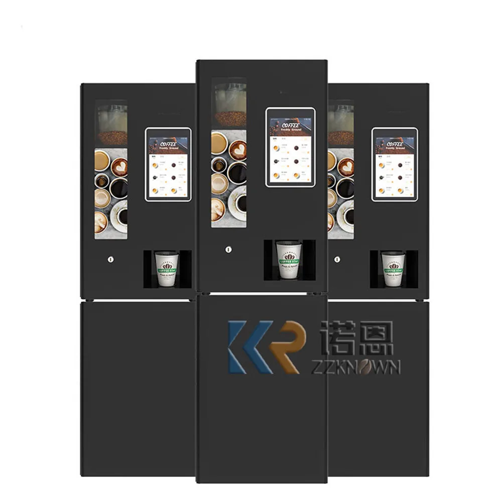 Hot Sale Small Coffee Vending Machine Table Top Coffee Vendor for Office Instant Desktop Coffee Vending Machine