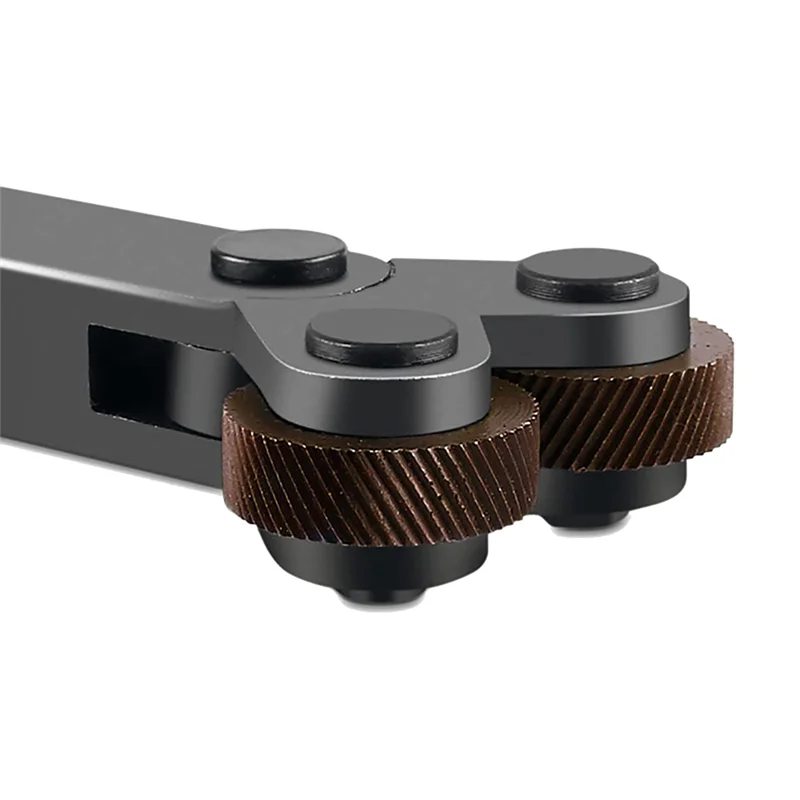 

JHD 7-Piece Double Wheel Metal Lathe Knurling Tool Set With 0.5Mm/1.0Mm/2.0Mm Pitch Straight Knurling Wheel