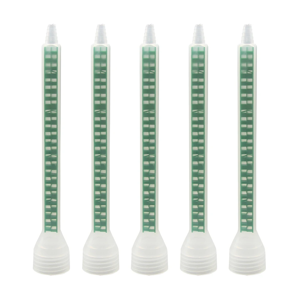 Bocal de Mistura Epóxi para Pistola de Cola ab Aplicador Manual Quadrado Estático Fmq0824 10 Pcs 20 Pcs 30 Pcs