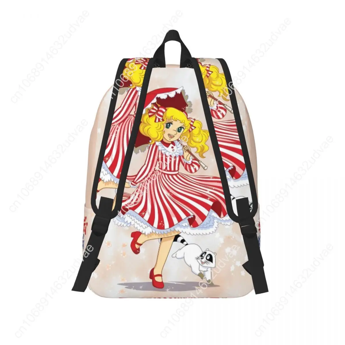 Candy Candy Manga Anime Cute Backpack for Men Women Cool High School Business Daypack Kawaii Japanese College Shoulder Bag Gift