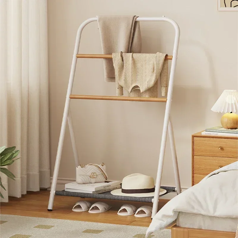 Perchero multifunción para ropa y sombreros, organizador de ropa de mesita de noche para dormitorio, soporte de abrigo de entrada Simple, estilo nórdico