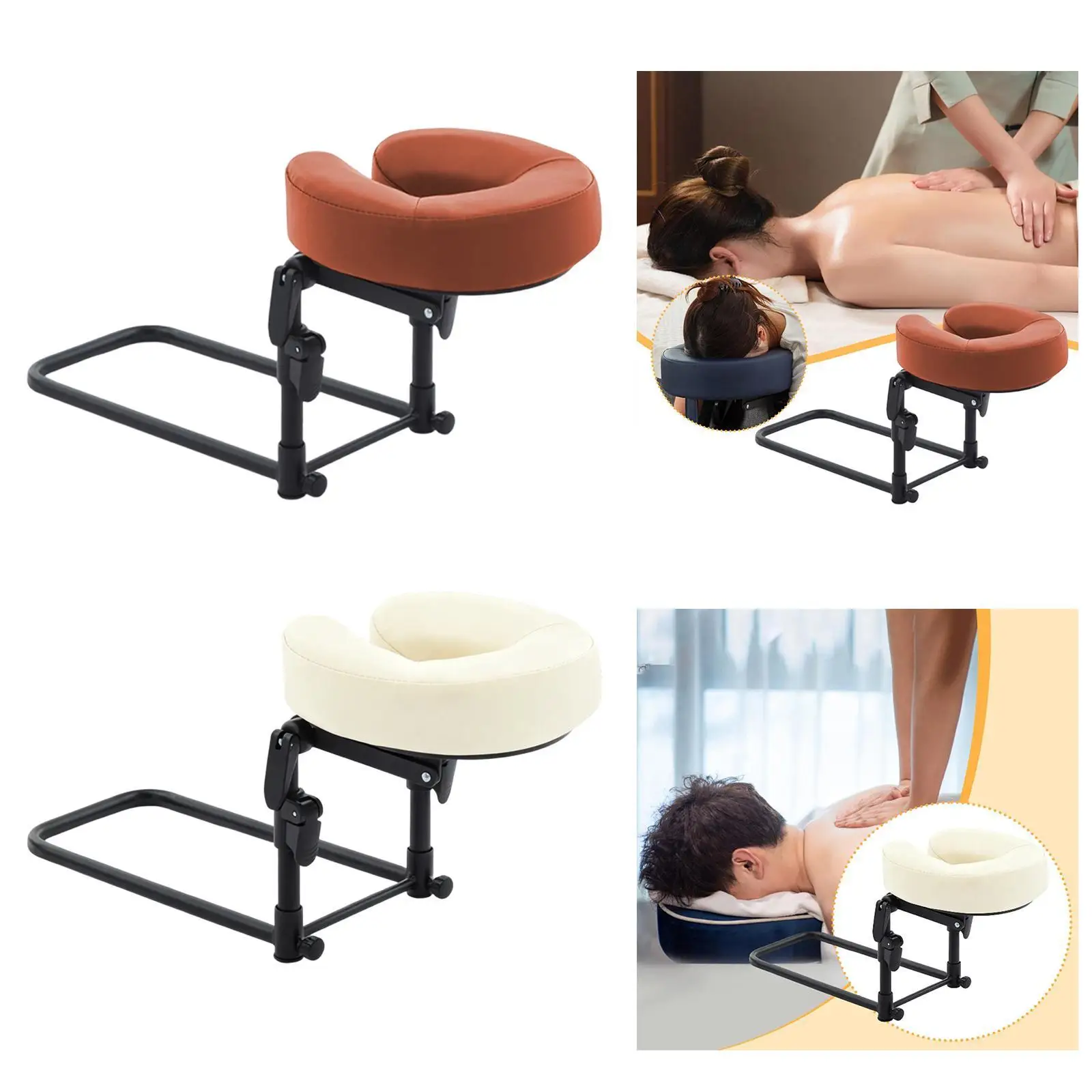 Headrest for Bed Face Cradle Multi Function Face Pillow Cradle Support Siesta Artifact Resuable Comfortable for Office