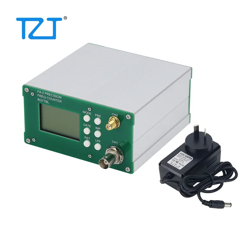 TZT BG7TBL FA-2-6G/FA-2-3G -30dBm to +20dBm High Sensitivity Frequency Meter High Precision Frequency Counter with Power Adapter