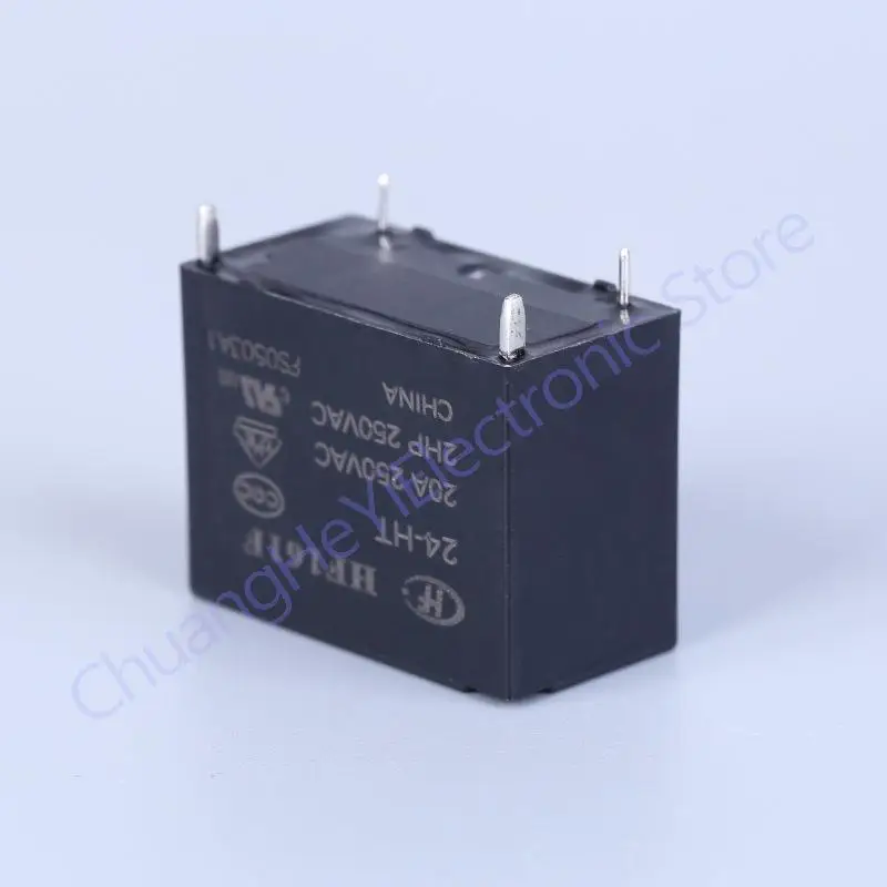 Original New Relay HF161F-5-HT HF161F-12-HT HF161F-24-HT 20A 4PIN A group of normally open 5V 12V 24V Power Relay