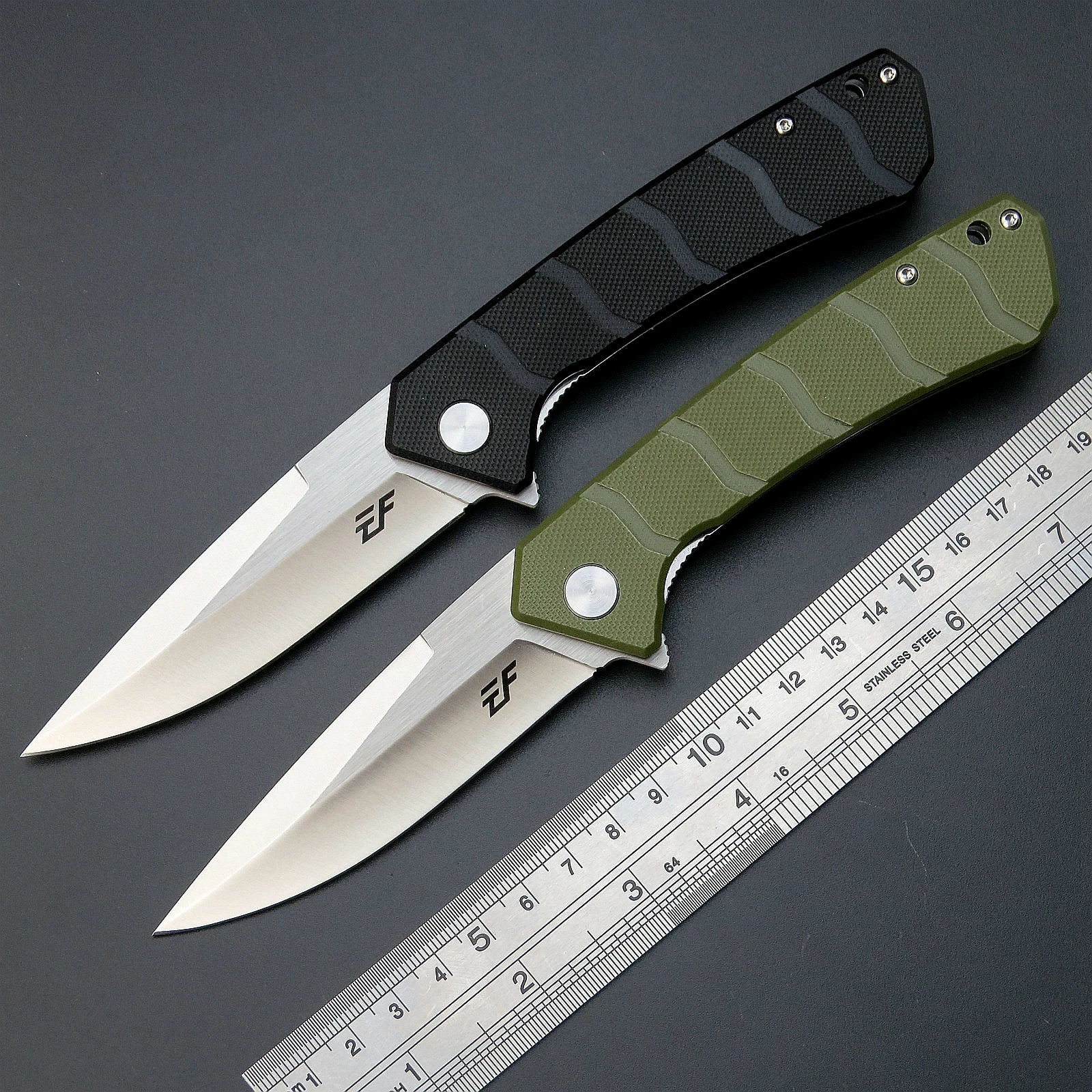 

New Eafengrow Ef234 Tactical Knife D2 Steel Blade G10 Handle Pocket Knife For Working Camping Hunting Edc Tool