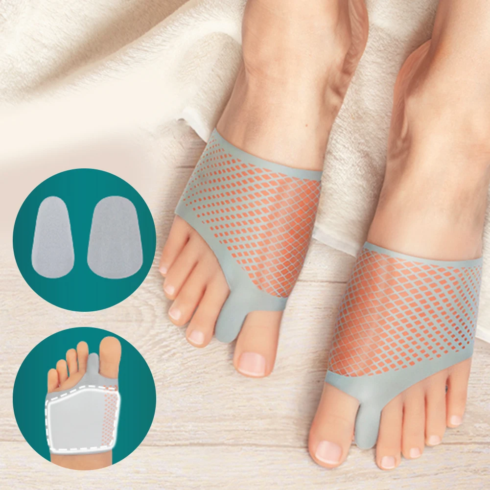 Weiche Bunion Socken Bunion Kissen Schiene Glätteisen Bunion Knochen Ektropium Teller Hallux Valgus Corrector Fußpflege Werkzeuge