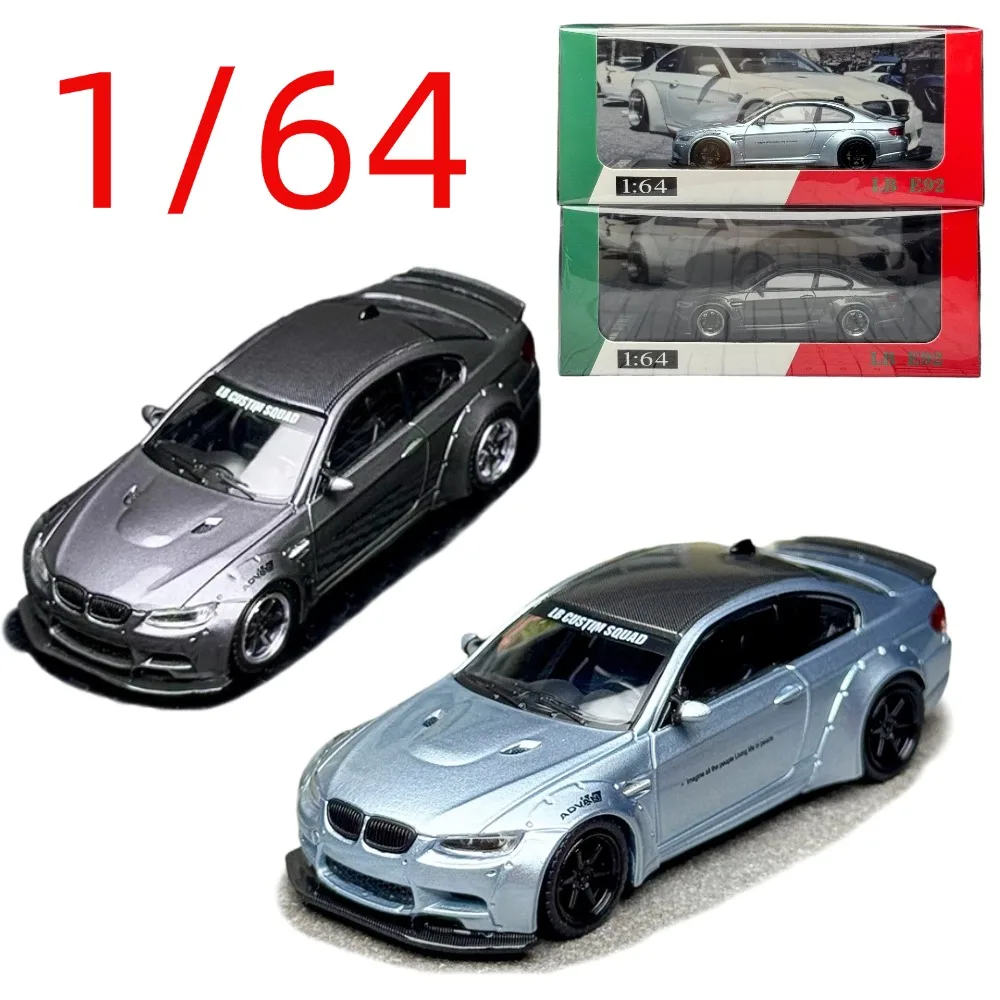 fine-model-diecast-1-64-scale-bmw-m3-e92-sports-car-model-alloy-bmw-m3-e92-racing-play-vehicles-model-collected-display
