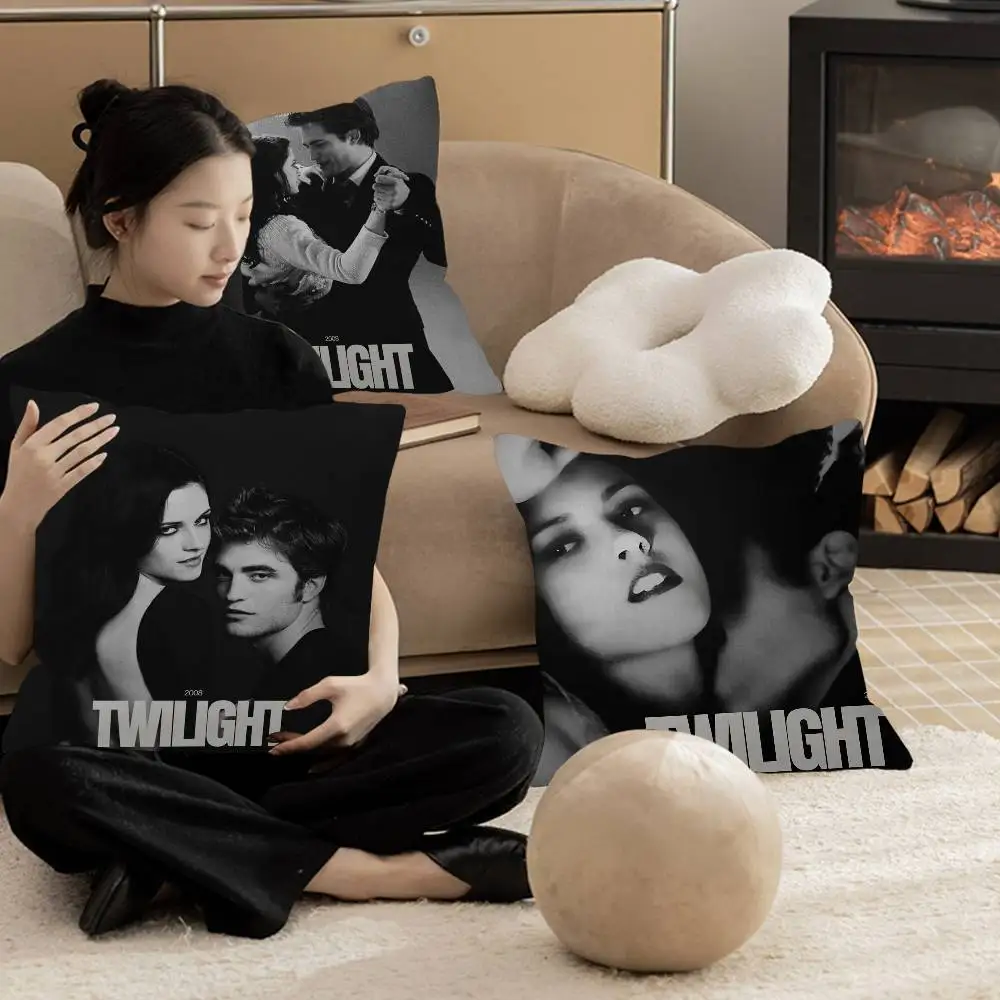 Movie Twilight Pillow Gift Home Office Decoration Bedroom Sofa Car Cushion Cover case 45x45