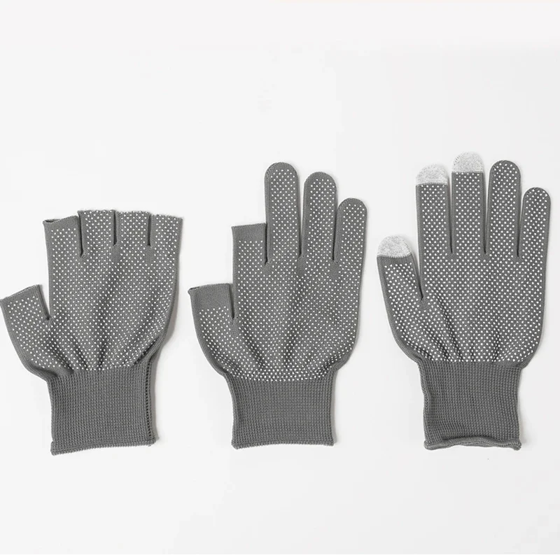 Non-Slip Nylon Working Gloves Thin Wear-Resistant Site Anti-Fouling Hands Protective Glove Riding Touchscreen Mittens