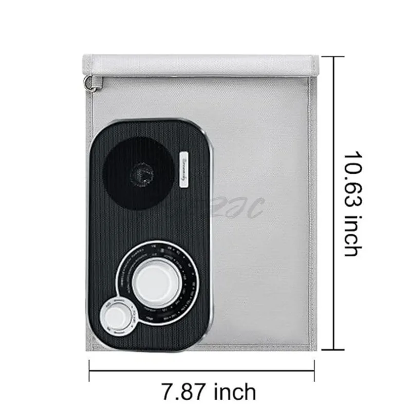 RFID Notebook Tablet Mobile Phone Car Key Anti Tracking Faraday Bag Fireproof and Waterproof File Bag