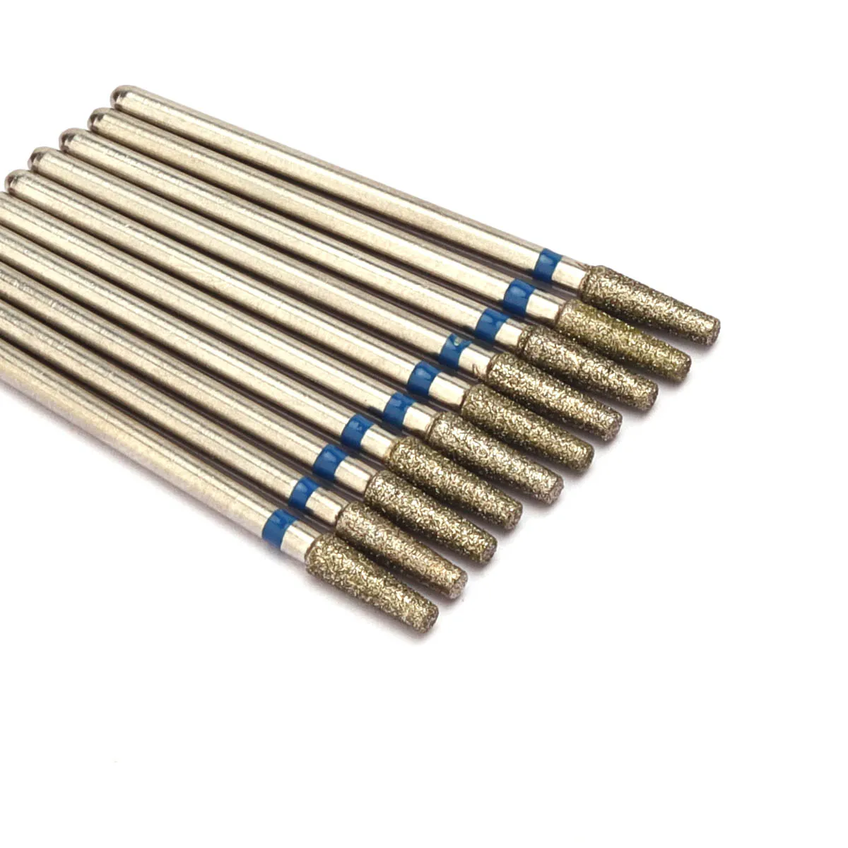 10 قطعة/الحزمة أظافر ماسية مجموعة لقمة مثقاب قواطع الطحن الكهربائية ل مانيكير الروتاري لدغ مانيكير إهاب نظيفة الحفر اكسسوارات #5