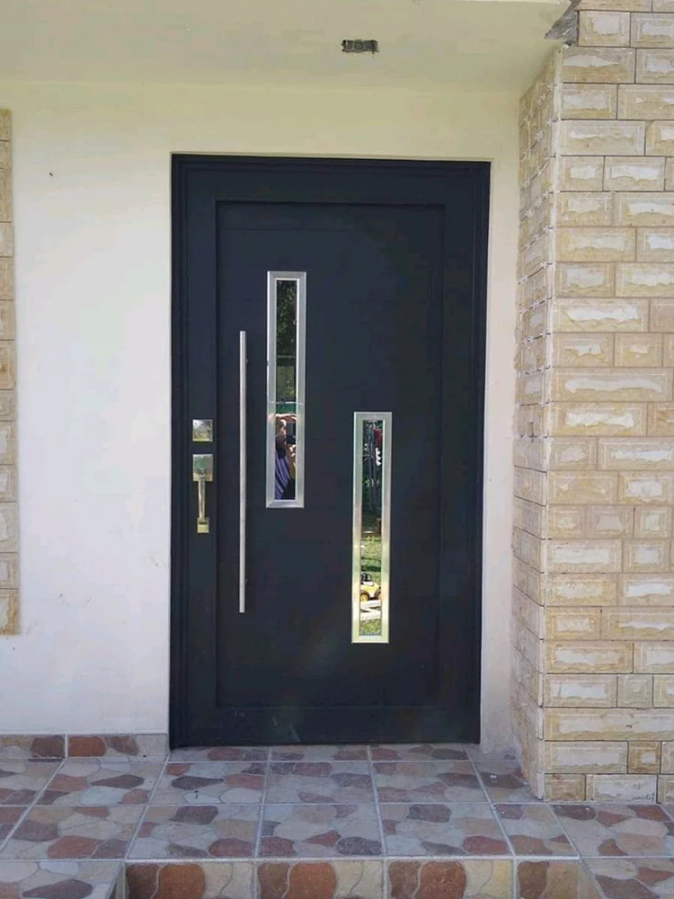 

Sixinalu Entrance Security Door Entry Exterior Door Front Interior Door Gate Aluminum Profile Alloy Home Decor Custom Panel