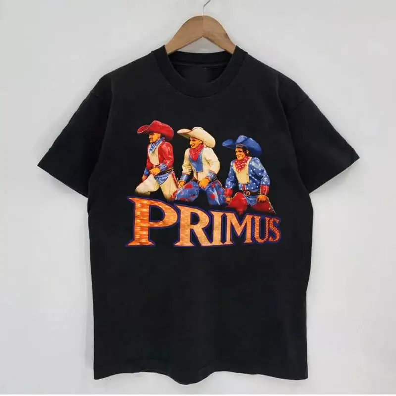 Vtg PRIMUS Band  Cotton Black All Size T Shirt For Men TR133