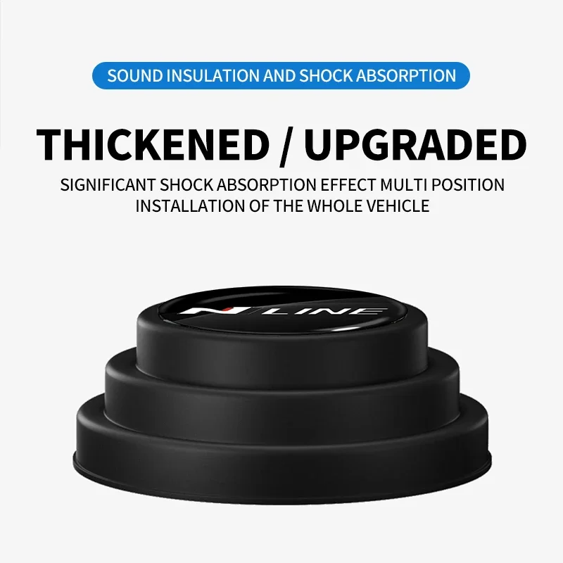 ملصقات سيليكون مضادة للصدمات لباب السيارة لسيارات هيونداي ، ن لاين ، سوناتا ، إلنترا i20 ، i30 ، أكسنت ، توكسون ، أزيرا أوتو ، 1 ، 2 ، 4