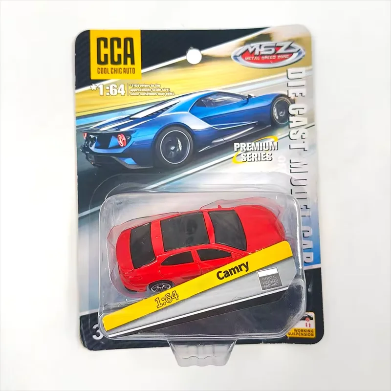 CCA Diecast Schaal 1:64 Camry Legering Automodel Klassiekers Volwassen Souvenir Cadeau Hobby & Speelgoed Statische weergave