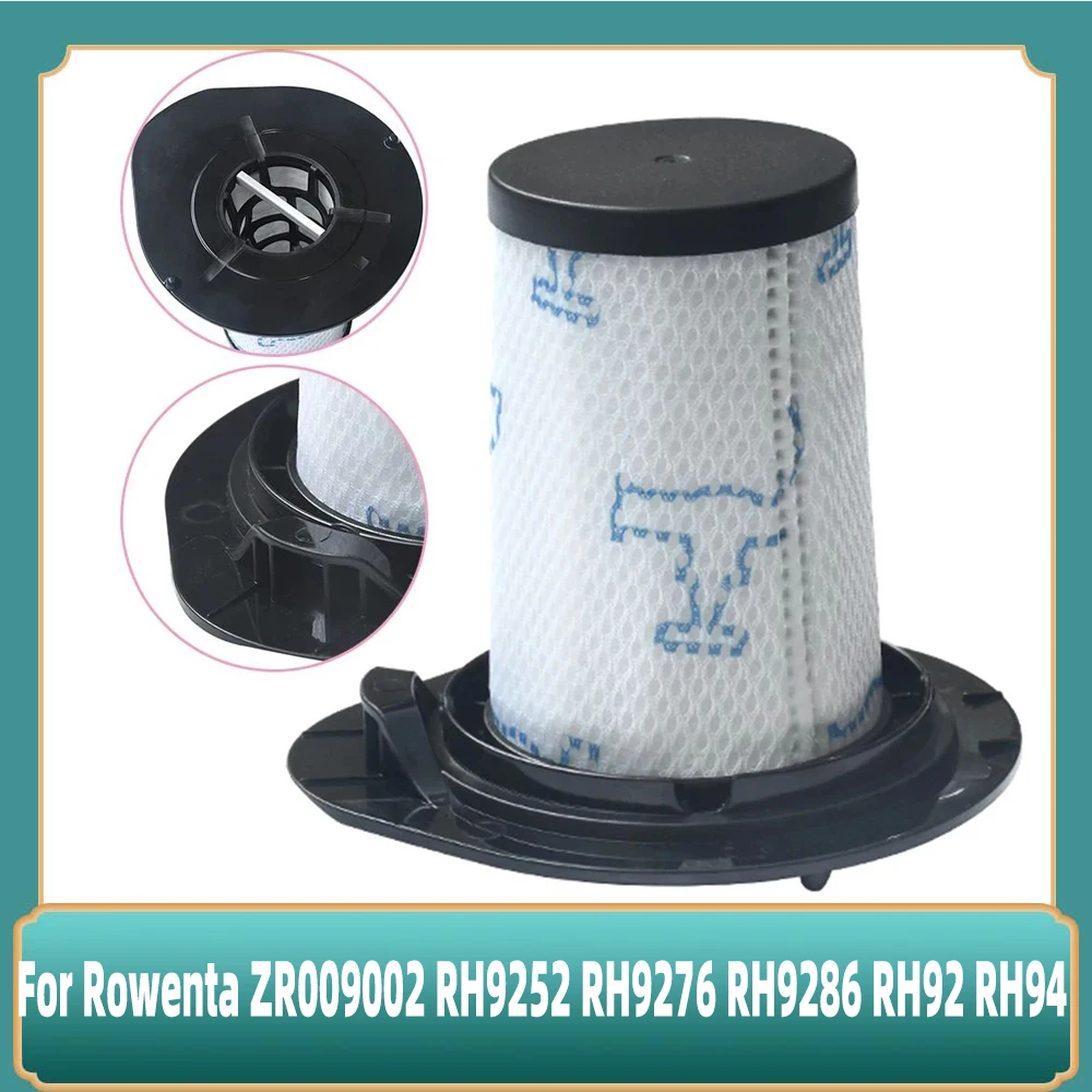 Filtro Hepa compatible con Rowenta ZR 009002 RH9252 RH9276 RH9286 RH92 RH94 Piezas Accesorios de repuesto