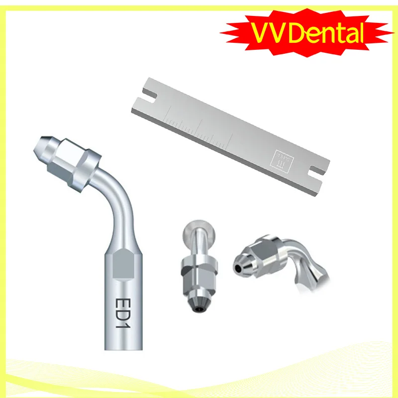

Dental Ultrasonic Scaler Tip Endodontics Tips Fit SATELEC / DTE for Teeth Whitening with Tip Wrench