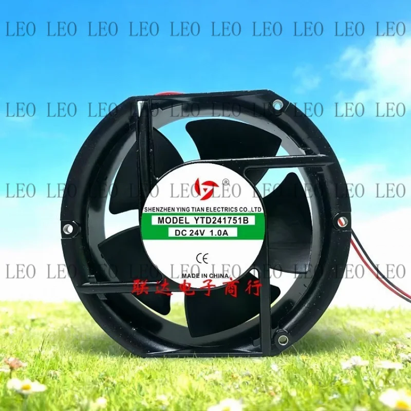 

SS 1PCS For YTD241751B DC24V 1.0A/1.50A 17251 Cabinet Inverter Cooling Fan