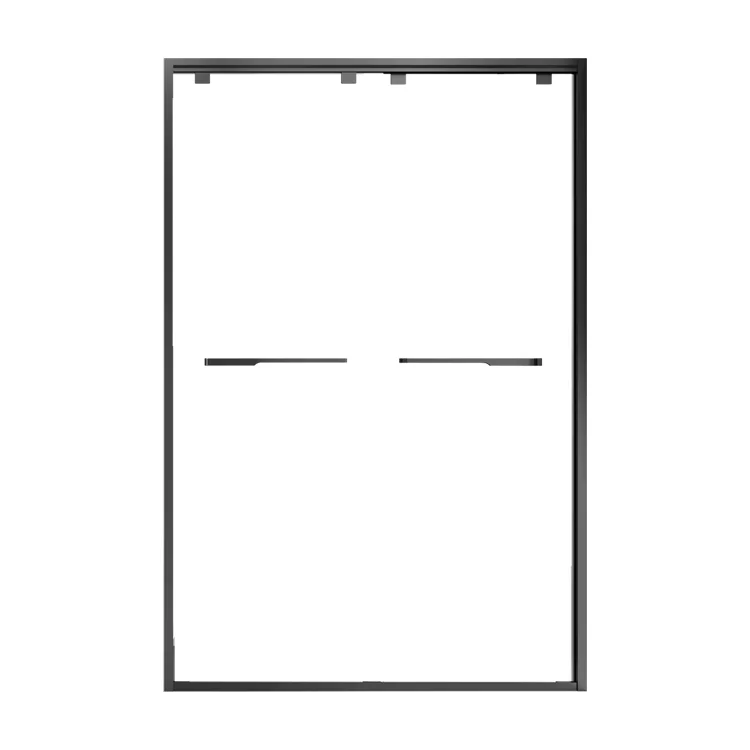 

Tempered Glass Sliding Shower Door - Modern Bathroom Screen for Space-Saving & Stylish Design