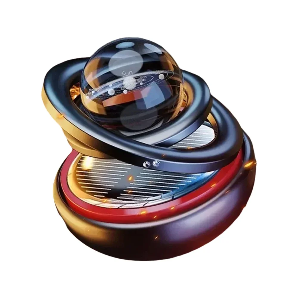 

Car Solar Suspension Rotating Perfume Aromatherapy Diffuser Interstellar Fragrance Air Freshener Perfume Decoration