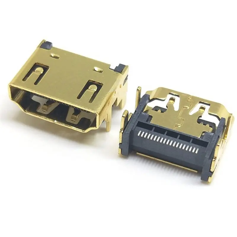 AB34-19Pins HD Interface Connector -A Type Female Plug Socket 19 Pin Connector