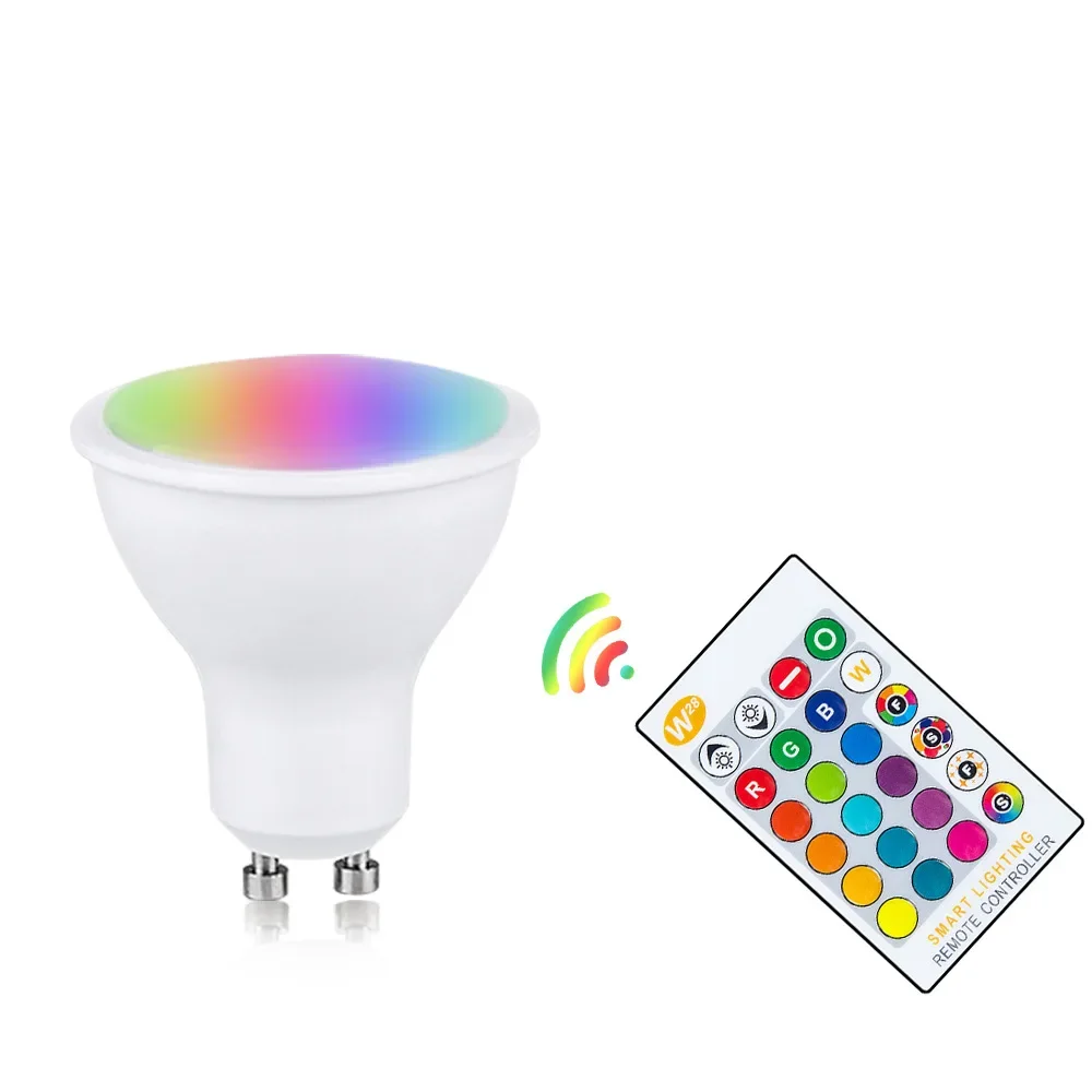 10W Smart Control Lamp LED RGB Smart Control Light Bulb Colorful Changing Bulb Dimmable LED Magic Lamp For Home