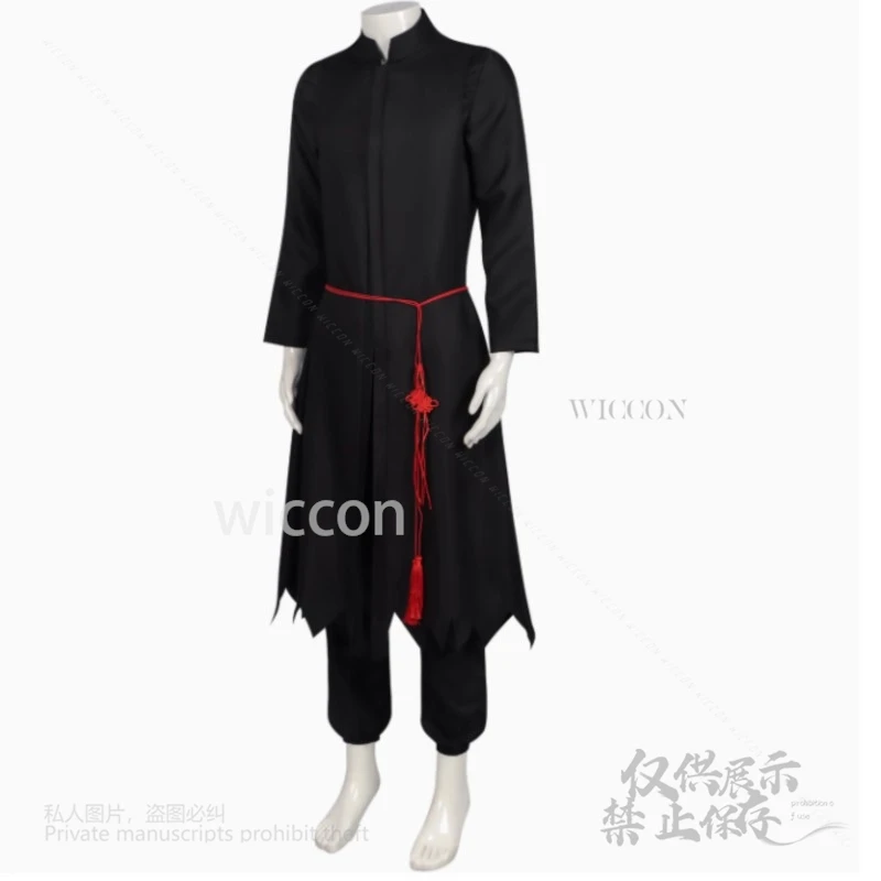 Demon Hunters k-pop Jinu Baby Saja Boys Devil Boy Band disfraz de Cosplay conjunto completo traje cinturón rojo hombres fiesta de Halloween