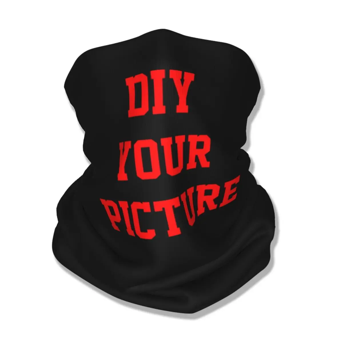 DIY Your Picture Bandana Neck Gaiter Printed Customized Personalization Face Scarf Wielofunkcyjna maska na twarz do prania na zewnątrz