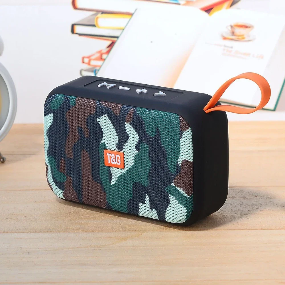 مكبرات صوت TG506 محمولة صغيرة متوافقة مع البلوتوث مكبر صوت لاسلكي خارجي HIFI مضخم صوت يدعم بطاقة TF راديو FM Aux