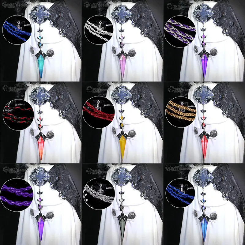 

Game Genshin Impact Pantalone Cosplay Prop Eleven Fatui Harbingers Shoulder Board Props For Adult Unisex Gift Hallowmas Comicon