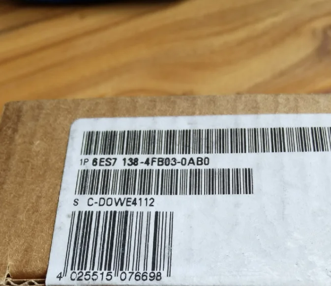 

Original Factory Agent, New Original 6ES7 138-4FB03-0AB0 6ES7 138-4FB03-0AB0