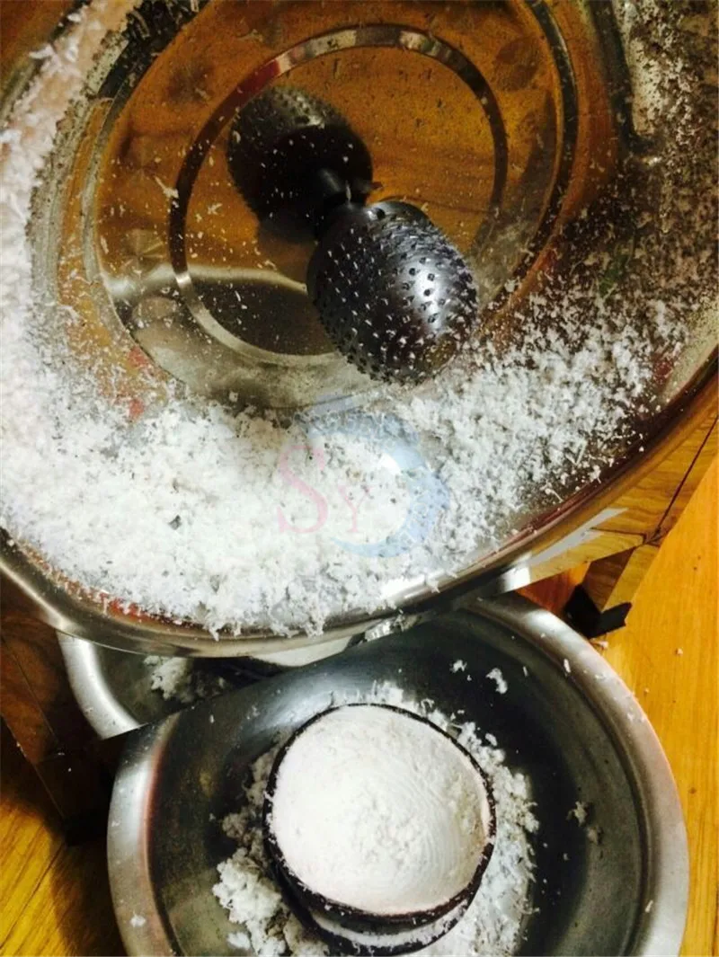 Wholesale Price Commercial Electric Coconut Grater Machine Old Coconut Meat Digging Machine Coconut Shredded Making Equipment