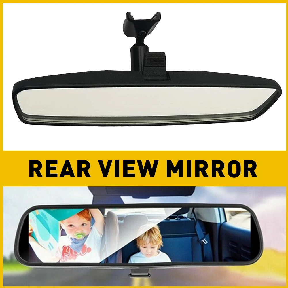 Car Interior Rear View Mirror Wide-angle Car Baby Rearview Mirror High Definition 360° Adjustable Universal Auto Accessories