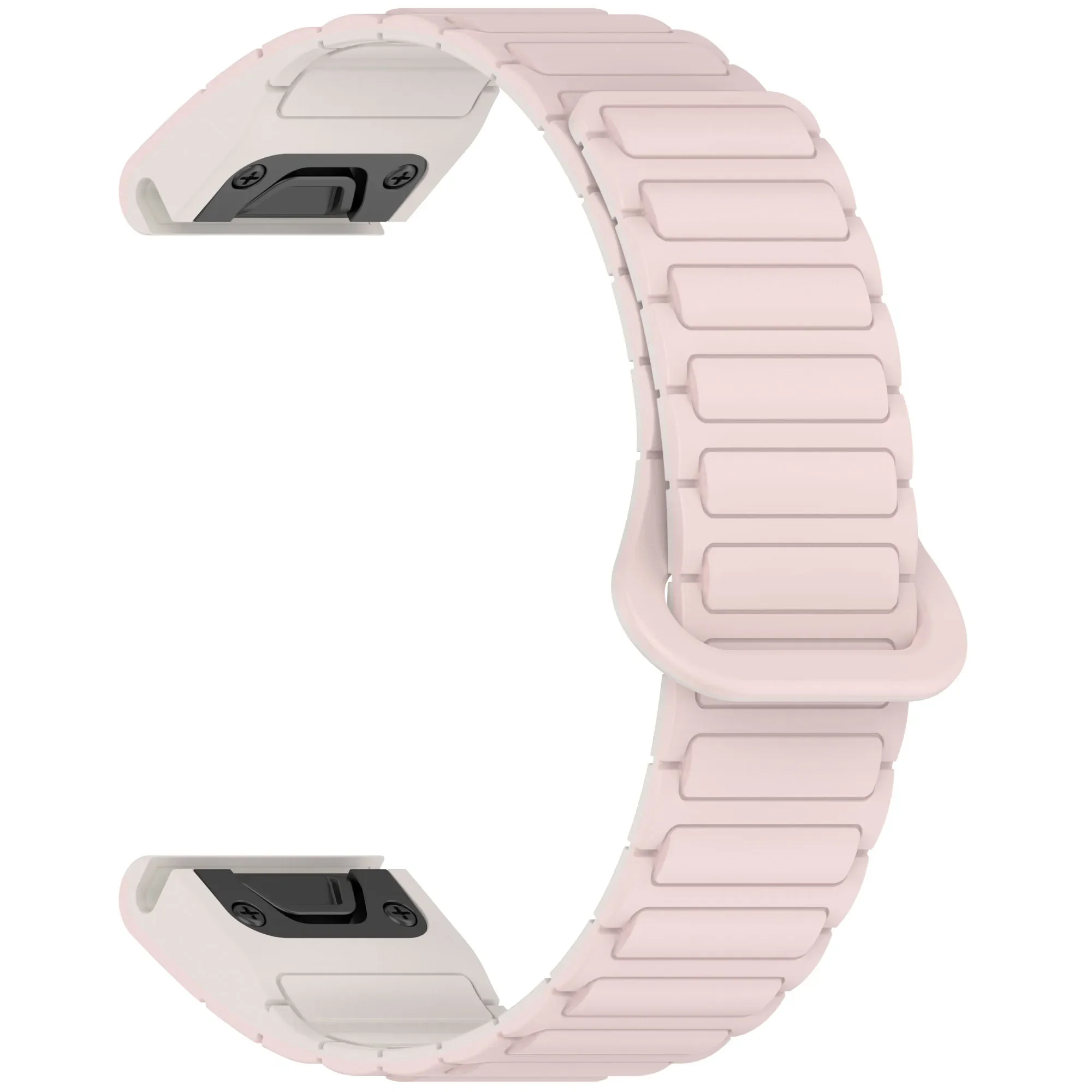 20mm QuickFit Compatible with Garmin Fenix 8 7X 7 7S Silicone Magnetic Bracelet Fenix 5X 5S Plus 3HR Strap