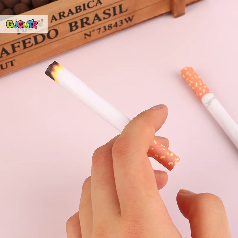 Funny Fake Smoking Cigarettes Lint End Practical Jokes Trick Prank Toy Joke Prank Fags Lit End Realistic Props Halloween