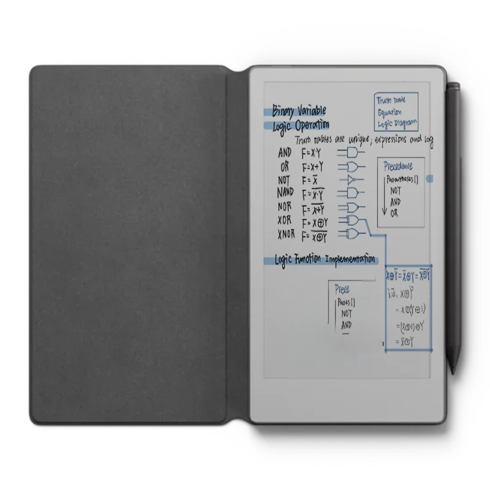 Etui Funda Cover do Remarkable Paper Pro Move 7.3' z klipsem na rysik, funkcją automatycznego usypiania/budzenia, cienkie, z adsorpcją. — zdjęcie produktu 5