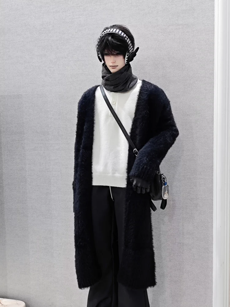 Cárdigan para muñecas ID75, abrigo largo para muñecas, accesorios de ropa (solo abrigo, sin muñecas)