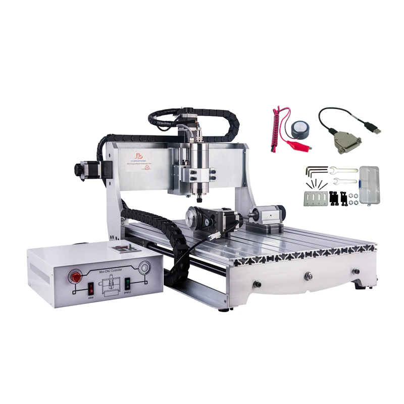 CNC Router Engraver 6040 800W 1500W 2.2KW USB Milling Machine with Water Tank for Metal Stone Wood Working